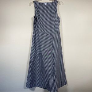 MISSLOOK - Striped Lagenlook Maxi Dress NWOT